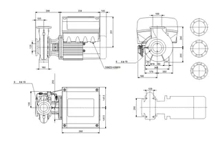 GRUNDFOS Blockpumpen elektr. geregelt NBE 32-160.1/177ASAF2AESBQQEEWA – Bild 2