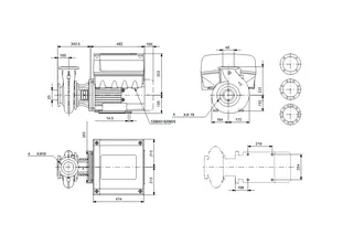 GRUNDFOS Blockpumpen elektr. geregelt NBE 40-250/245AASF2AESBQQEPW1 – Bild 2