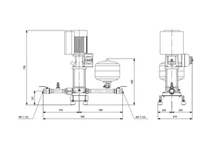 GRUNDFOS Druckerhöhungsanlage Hydro Solo-E CRIE 5-7 U8 C-A-B-D-ACD – Bild 2