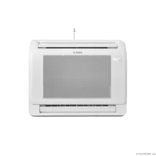 BOSCH Klimagerät CL5000iU CN 50 E Multisplit Inneneinh.Konsolengerät 5,0kW – Bild 2