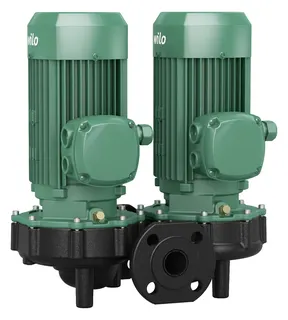 Wilo Trockenläufer-Standard-Doppelpumpe DPL 50/105-0,75/2,DN50,3x400V,0.75kW