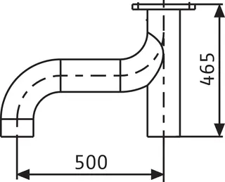 Wilo Mechanisches Zubehör Vereinigungsstück DN 100 für XXL 1040 – Bild 2