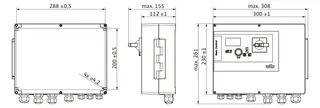 Wilo Schaltgerät Easy Control EC-Lift EC-L-1x12A-MT34-DOL-WM-EMS-IPS – Bild 2