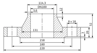 Wilo Mechanisches Zubehör Gegenflanschkit DN 100, PN 10 – Bild 2
