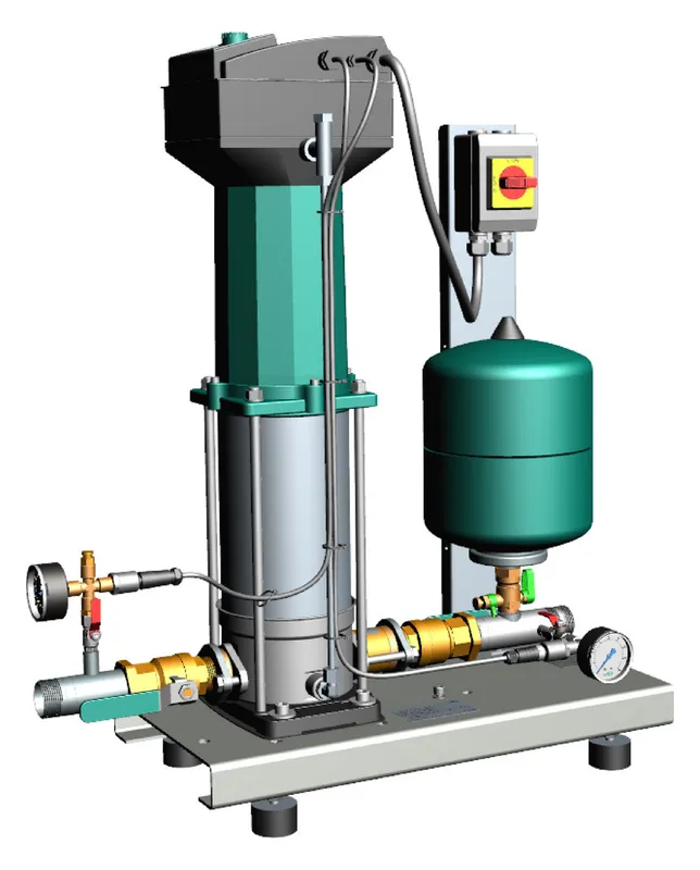 Wilo Einzelpumpenanlage SiBoost Smart 1MVISE803,1.1kW