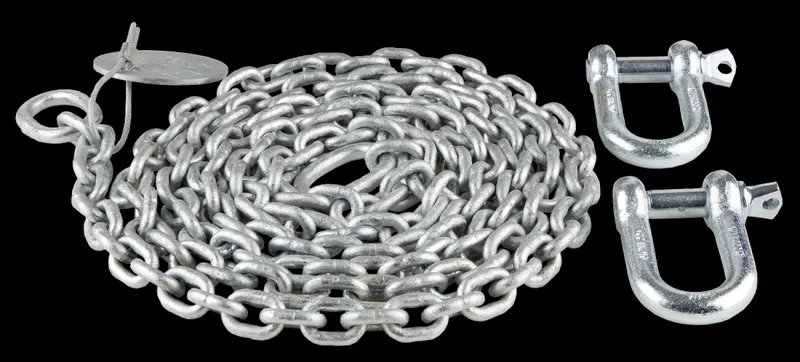 Wilo Anschlagkette Set PCS-CE inkl. 2x Schäkel, Stvz., 400 kg, 3 m