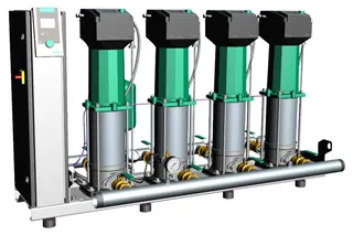 Wilo Mehrpumpenanlage SiBoost Smart 2MVISE803,1.1kW