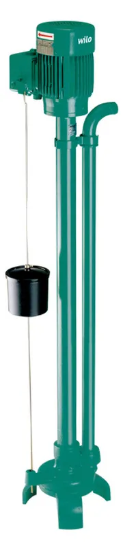 Wilo Schmutzwasserpumpe für Heißwasser Drain VC 32/10,R1,1x230V,0.37kW