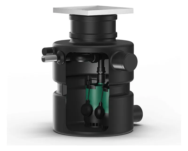 Wilo Überflur-Hebeanlage DrainLiftBOX-32/11HDDS,230V,0.55kW,EC-L