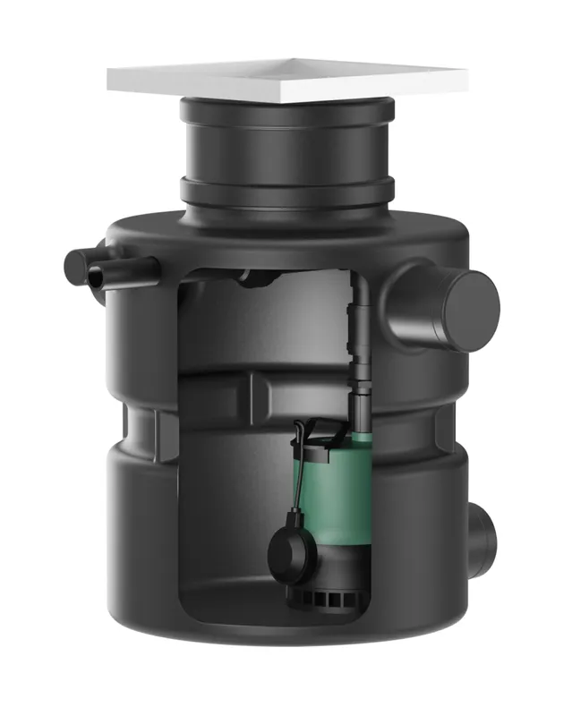 Wilo Überflur-Hebeanlage DrainLiftBOX-32/8D,230V,0.37kW