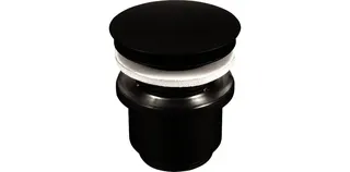 sanibel-Design-Excentergrt. Druckverschl rund o.ÜL DN 32 (11/4")x63 mm schwarz
