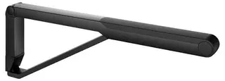 KE Stützklappgriff WC AXESS 35003, 700mm sw matt/sw