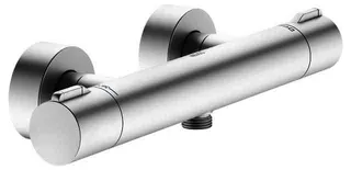 Keuco THM-Brausemischer Plan blue 53926, Aufputz, Aluminium-finish – Bild 1