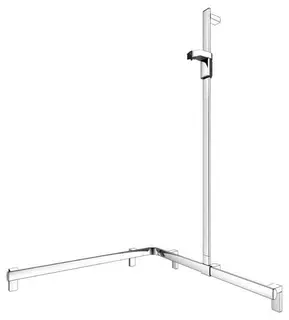KE Duschhandlauf AXESS 35015, Br.stg. r. 850/850/1301mm verchr.