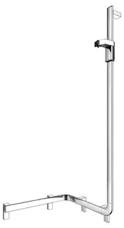 KE Duschhandlauf AXESS 35008, m.Br.stg. r. 550/550/1301mm verchr.