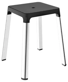 KE Bad-Hocker AXESS 35082, verchr./sw