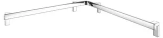KE Dusch-u. Wannenhandlauf AXESS 35011, 850/850mm verchr.