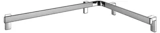 KE Dusch-u. Wannenhandlauf AXESS 35011, li. 850/650mm si.-elox.