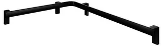 KE Dusch-u. Wannenhandlauf AXESS 35011, r. 650/850mm sw matt
