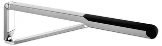 KE Stützklappgriff WC AXESS 35003, 850mm si.-elox./sw