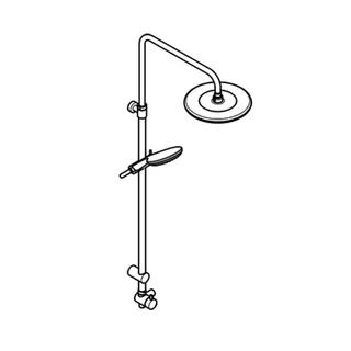 KLUDI FRESHLINE Dual Shower System 8 l/min chrom – Bild 2