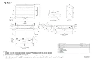DAIKIN Kanalgerät FDXM_F9 Typ: 50 R-32 Kanalgerät mit niedr stat Pressung – Bild 2