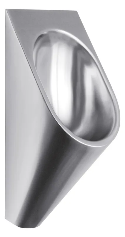 Aquarotter Urinal, CAMPUS, Edelstahl, wasserlos, 313x733x341 mm, oval