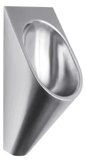 Aquarotter Urinal, CAMPUS, Edelstahl, wasserlos, 313x733x341 mm, oval