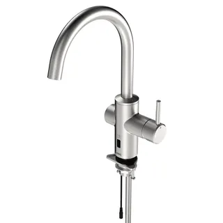 Aquarotter Küchenarmatur, F5, EHM und Sensor, ELB, Schwenkauslauf, f. Batt./Net.