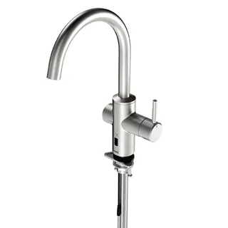 Aquarotter Küchenarmatur, F5, EHM und Sensor, ELB, Schwenkauslauf, ND, f. Batt./Net.