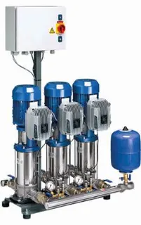 KSB Druckerh. DeltaBasic MVP 2-06/04 mit 2 Movitec 06/04, 1,10kW, Zulauf F