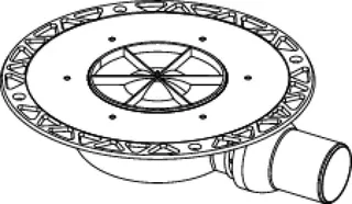 TECEdrainpoint S Ablauf DN 50 superflach ohne Zulauf, mit Seal System Univ.fl. – Bild 3