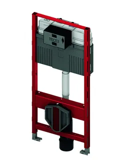 TECEprofil WC-Modul mit Uni-Spülkasten Hygienespülung, Warm/Kalt, Bauh. 1120 mm