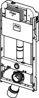 Viega WC-Modul Prevista Dry Plus 8515 BH: 937-1077 – Bild 2