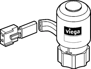 Viega Heat Control-Stellantrieb Fonterra 1251.2 24V – Bild 2