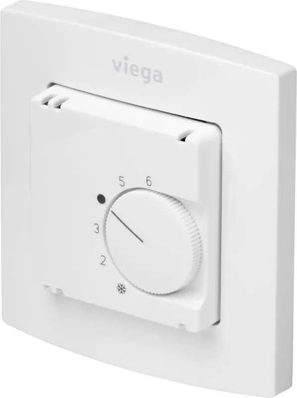 Viega UP-Raumtheromostat 1230.5 230V in verkehrsweiß