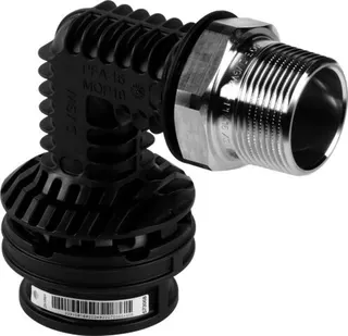 Viega Bogen 90 Grad SC Geopress K 9714G in 40mm x R1 1/4 Kunststoff – Bild 2