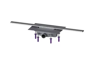 KESSEL-Duschrinne Linearis Infinity 90 L: 900 mm, DN 50, Edelstahl gebürstet