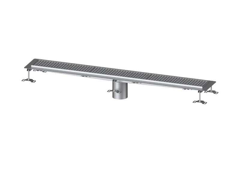 KESSEL-Kastenrinne Ferrofix Klebeflansch H: 15 mm, 156 x 1514 mm