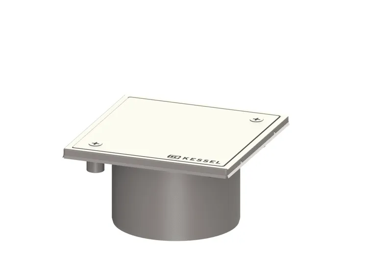 KESSEL-Reinigungsverschlüsse System 100 Sys 100, ABS, Abdeck. V2A, verschr., L15