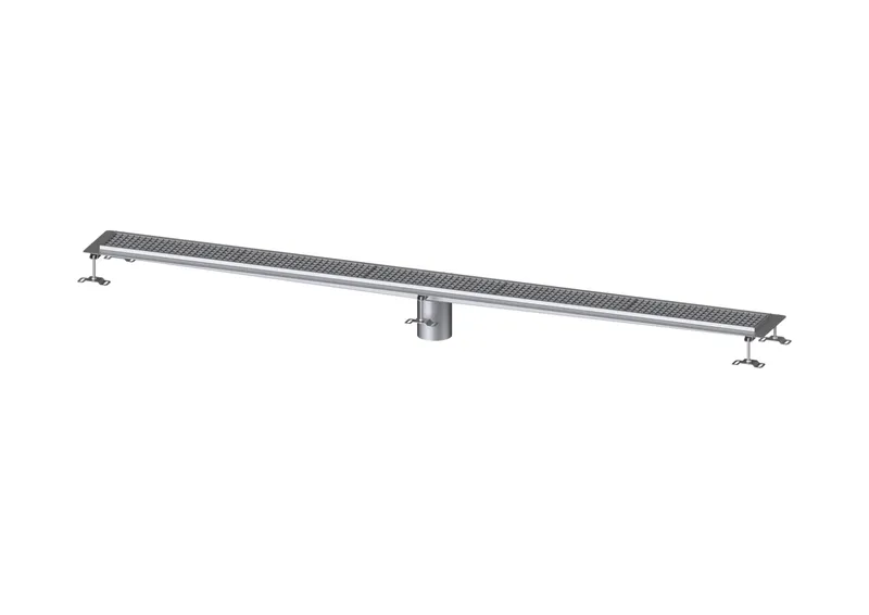 KESSEL-Kastenrinne Ferrofix Klebeflansch H: 15 mm, 156 x 2514 mm