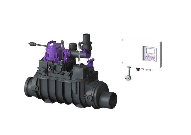 KESSEL-Rückstauhebeanlage Ecolift DN 100, freiliegend