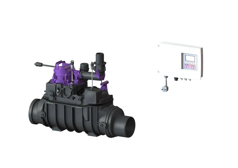 KESSEL-Rückstauhebeanlage Ecolift DN 125, freiliegend