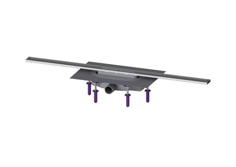 KESSEL-Duschrinne Linearis Infinity 60 L: 900 mm, DN 40, Edst. geb., Megastop