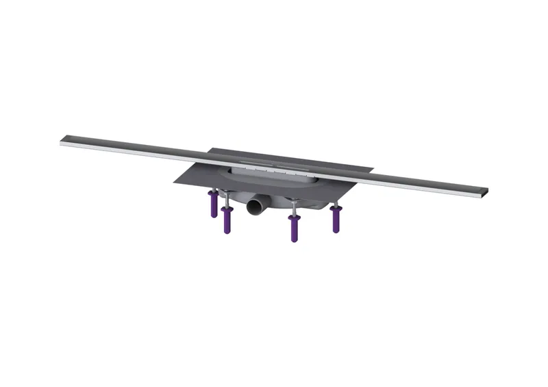 KESSEL-Duschrinne Linearis Infinity 60 L: 1000 mm, DN 40, Edst. geb., Megastop