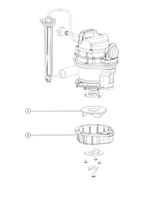 KESSEL-Austauschpumpe KTP/SPZ 1000 230 V, mit Schwimmer – Bild 2