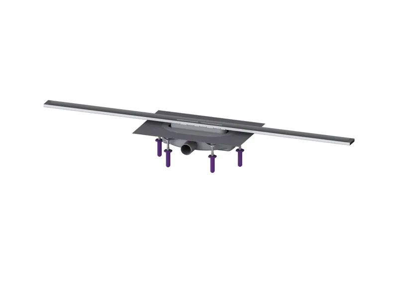 KESSEL-Duschrinne Linearis Infinity 60 L: 1100 mm, DN 40, Edst. geb., Megastop