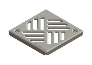 KESSEL-Schlitzrost 138x138 mm, verschraubt