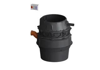 KESSEL-Pumpstation Aquapump XL Tronic, SPF 4500-S3, niedrigster Einbau