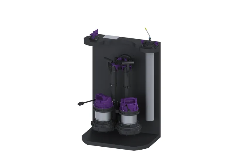 KESSEL-Pumpanlage Aquapump Retrofit Duo, GTF 1250, Tauchglocke